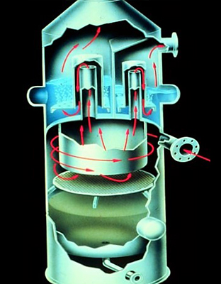 Combination Vertical Disentrainment Drum